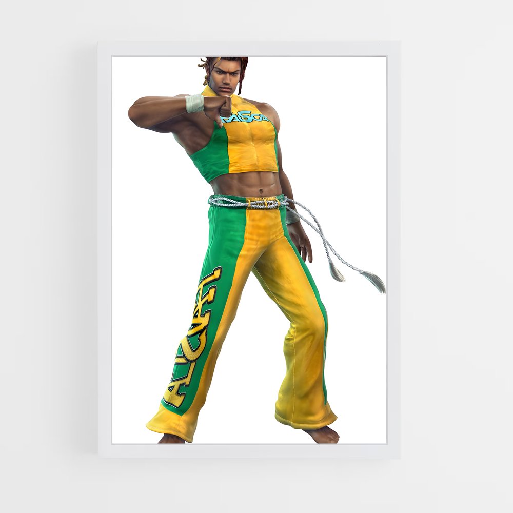 Poster Eddy Gordo Dance – affiche Capoeira (vue 3)